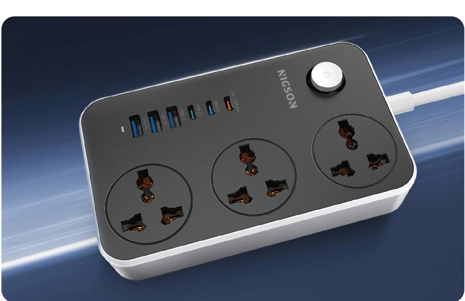 2500W Universal Power Socket