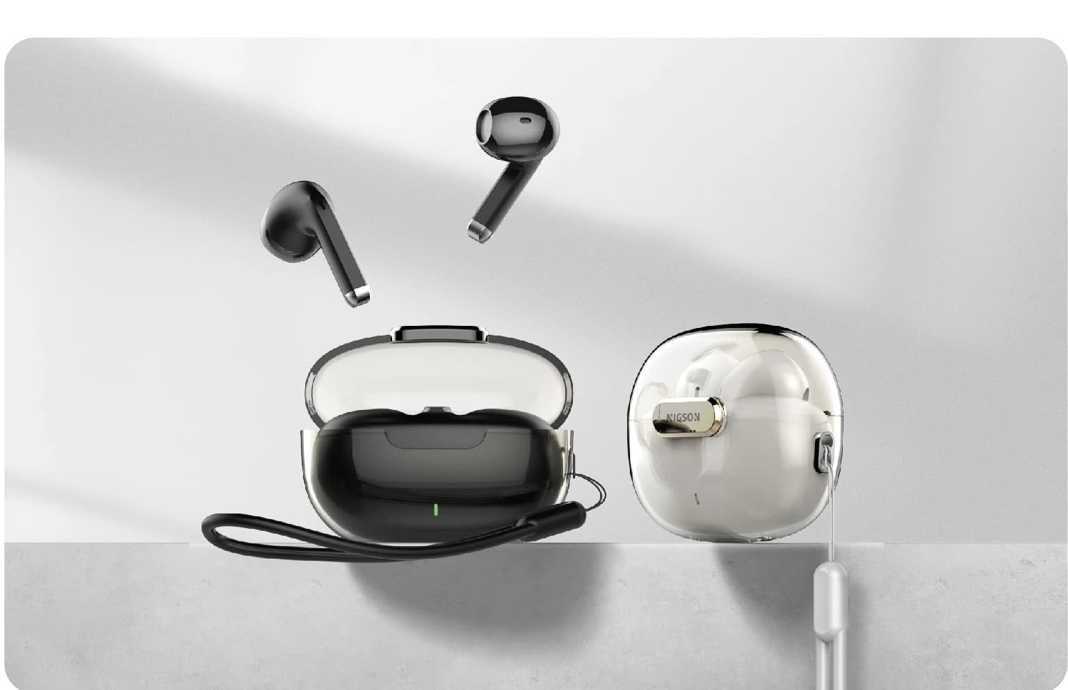 Bluetooth Earbuds, 300mAh Charging Case